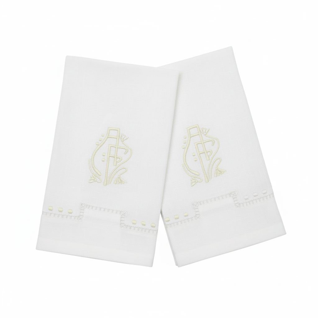 Nantes With Appliqué Guest Towels - Standard