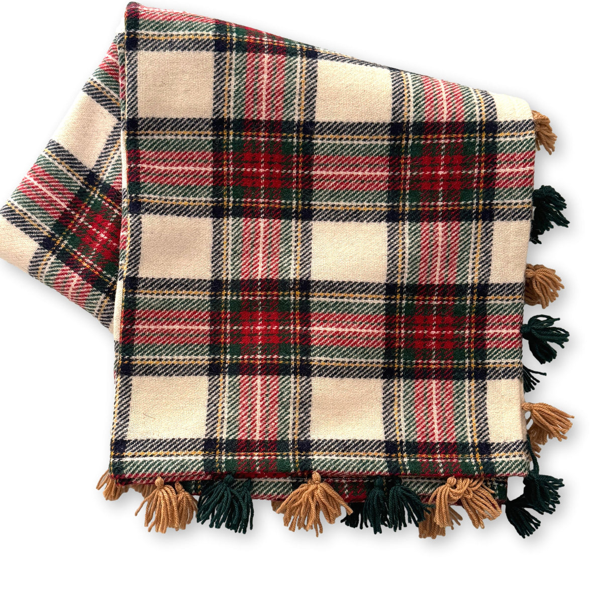 Vintage Tuscan Picnic Basket & Blanket
