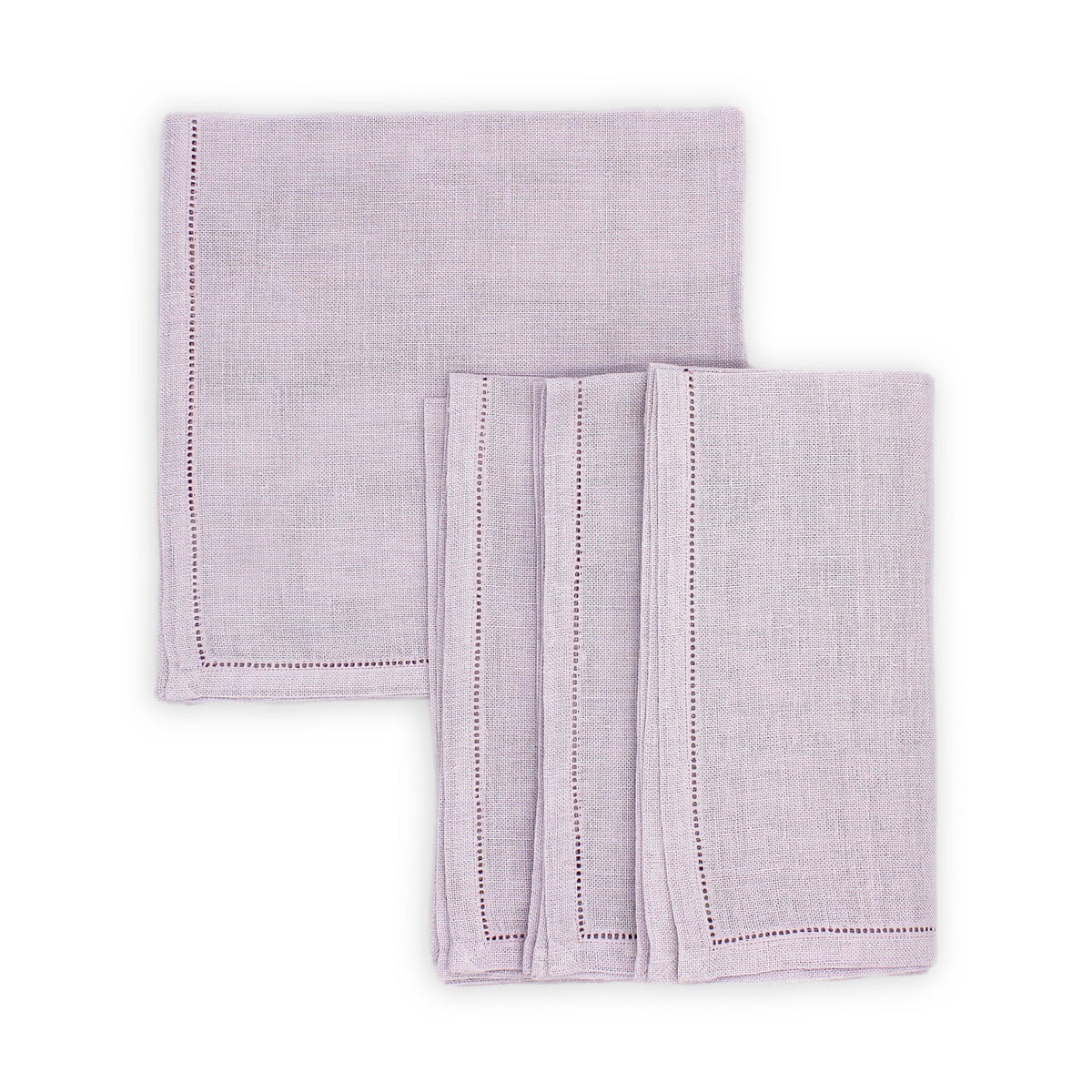 Barca Dinner Napkins - Lilac-Julia B. Casa