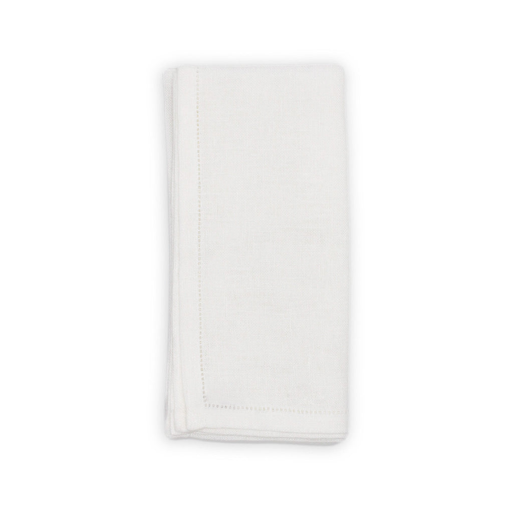 Julia B Barca Dinner Napkins - White