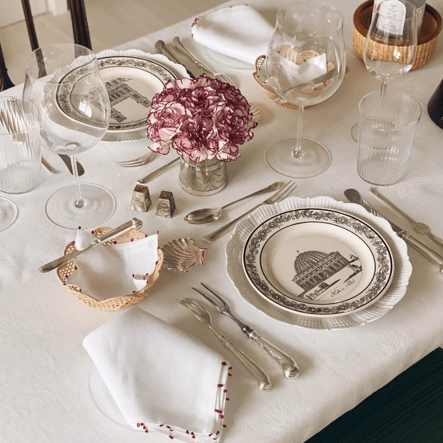 Biarritz Dinner Napkins-Julia B. Casa