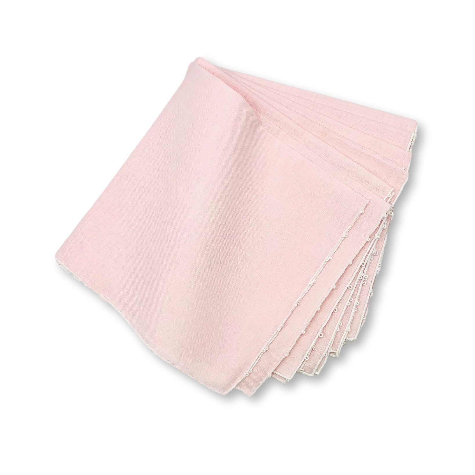 Julia B. Store Biarritz Dinner Napkins - Light Pink