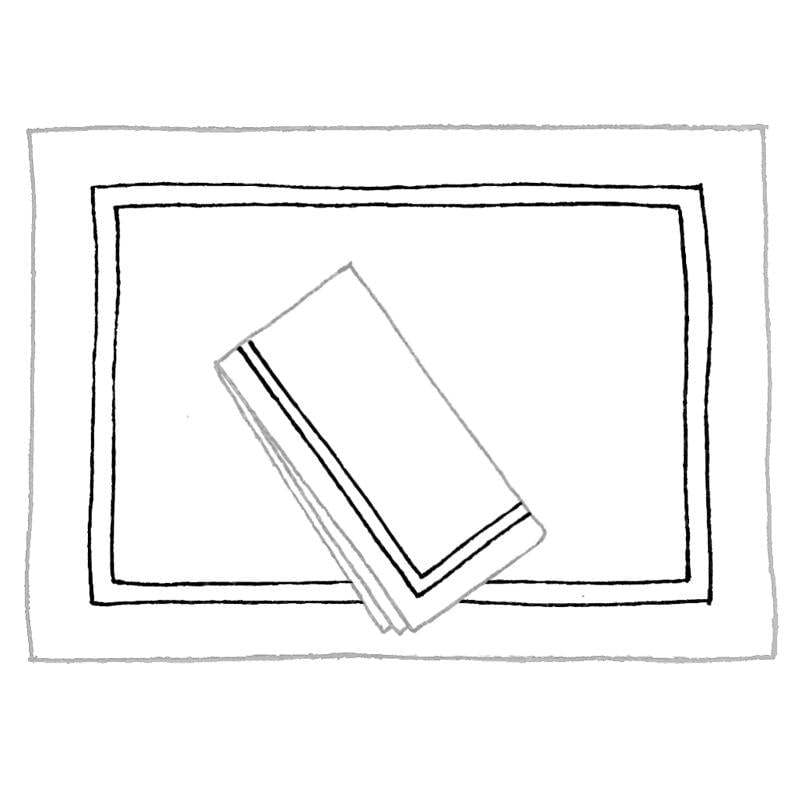 juliab-store Master Bordeaux Place Setting - set of 4