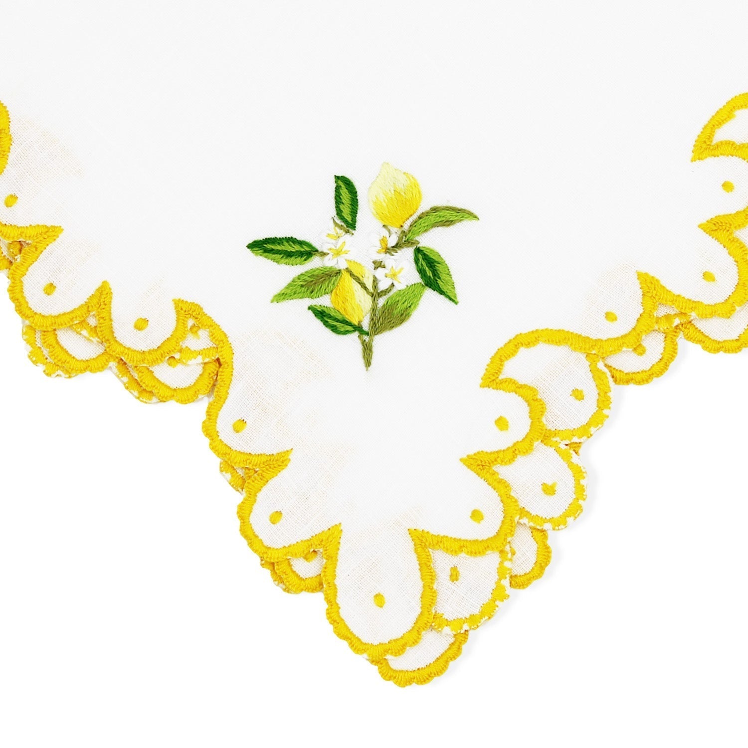 Calais Lemon Dinner Napkins