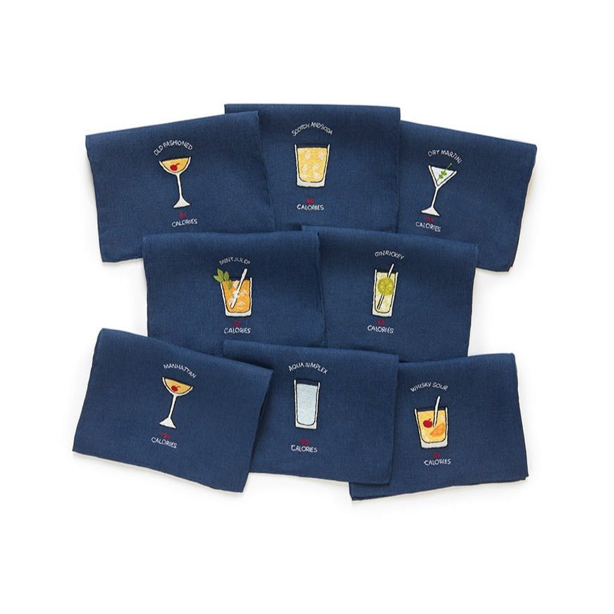 Julia B. Store Calories Cocktail Napkins