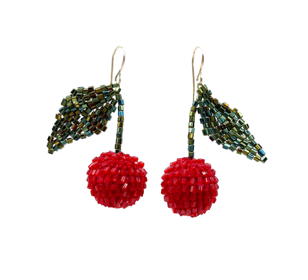 Julia B. Store Cherry Earrings