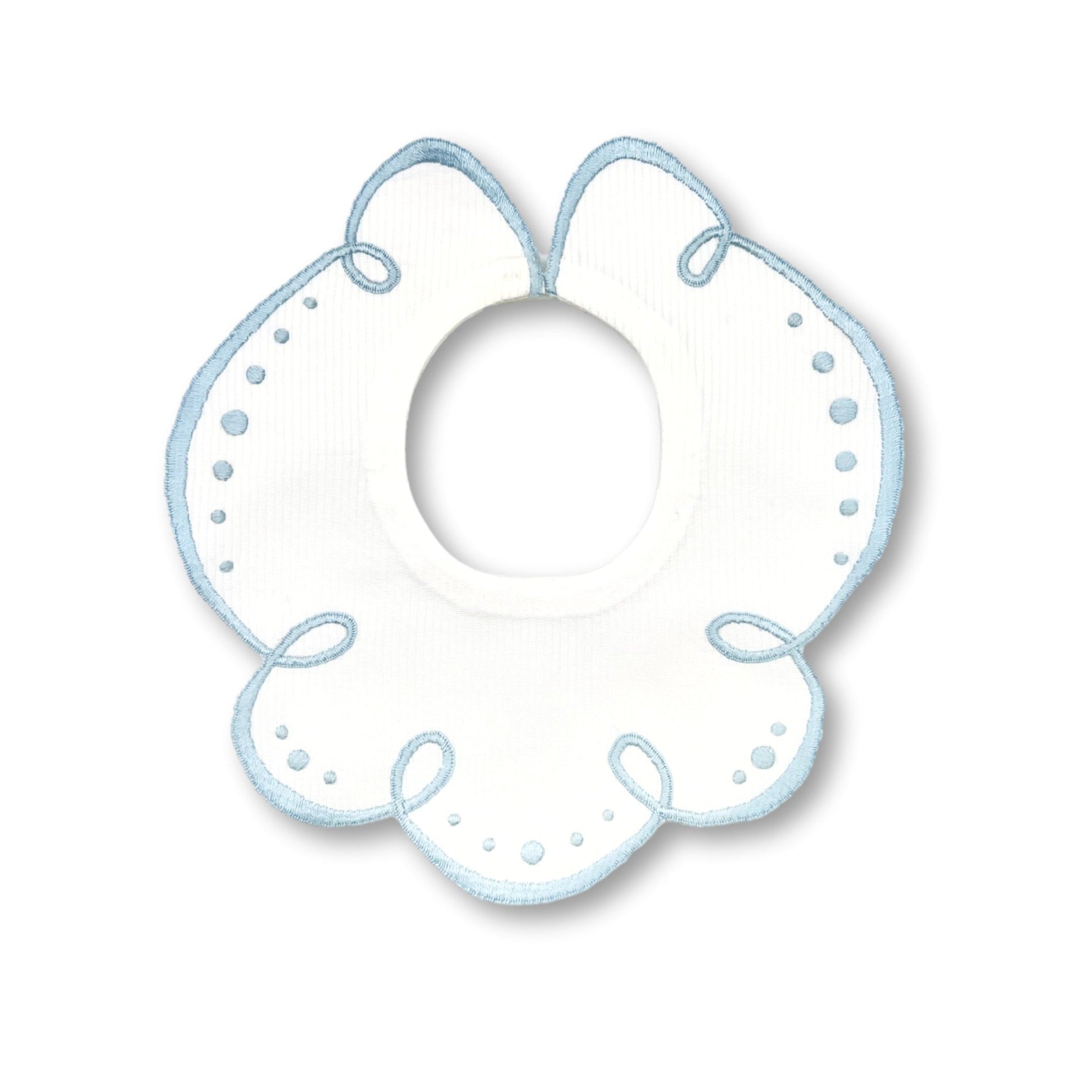 Confetti Bib - Powder Blue