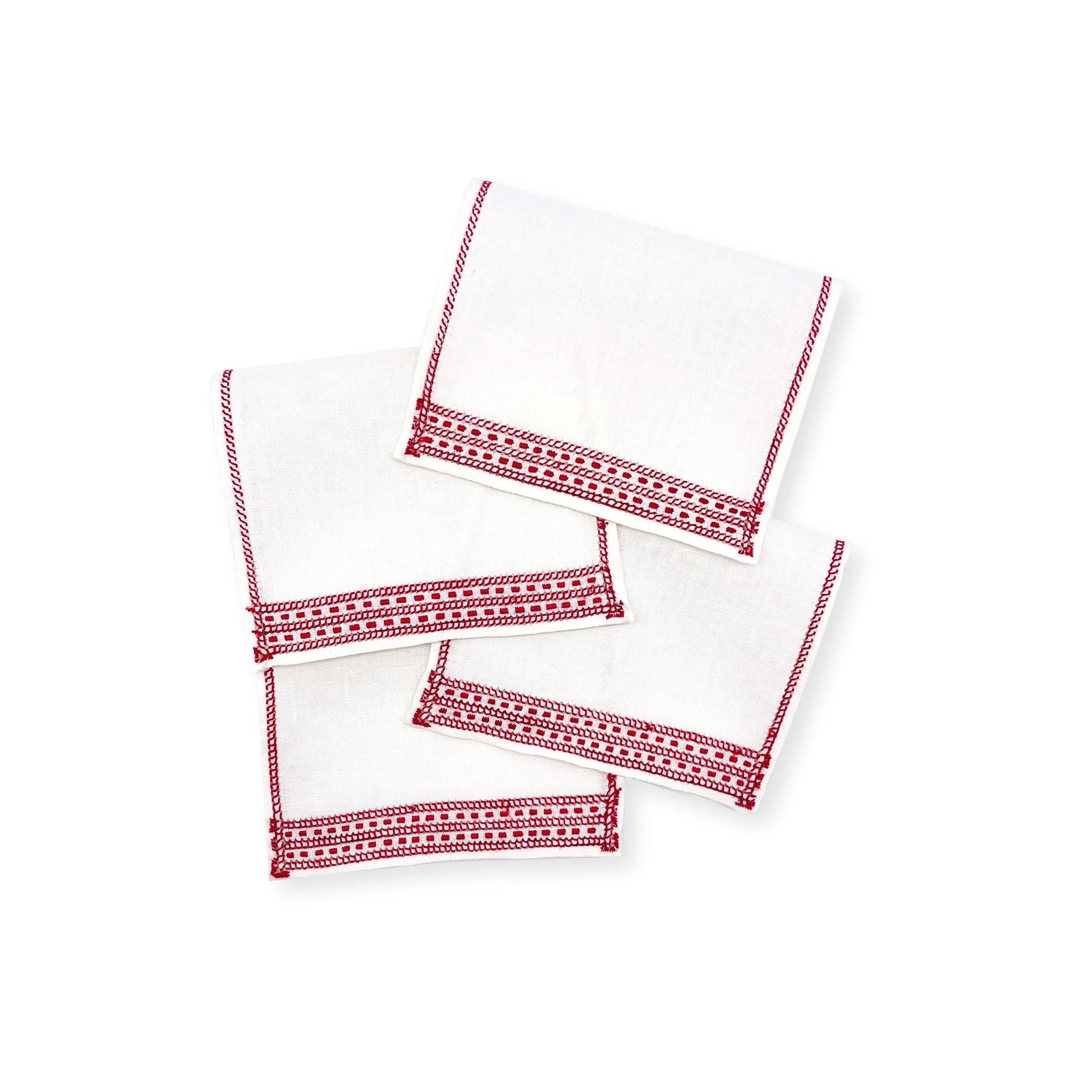 Hoang Anh Cocktail Napkins 6" x 9" Dijon Cocktail Napkins