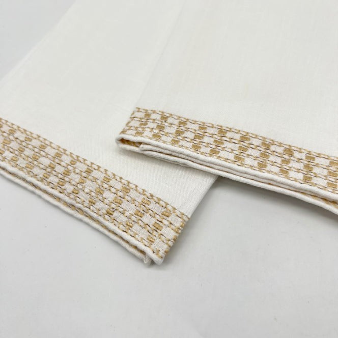 Dijon Guest Towels - White
