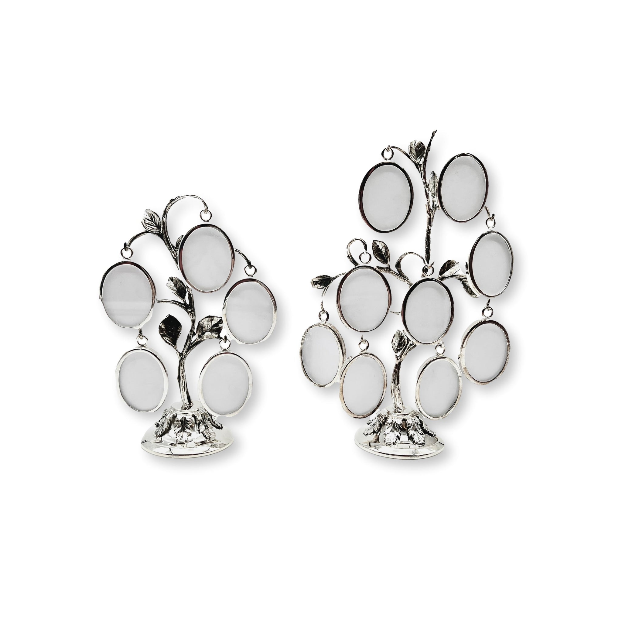 Julia B. Family Tree Silver Frames - Small