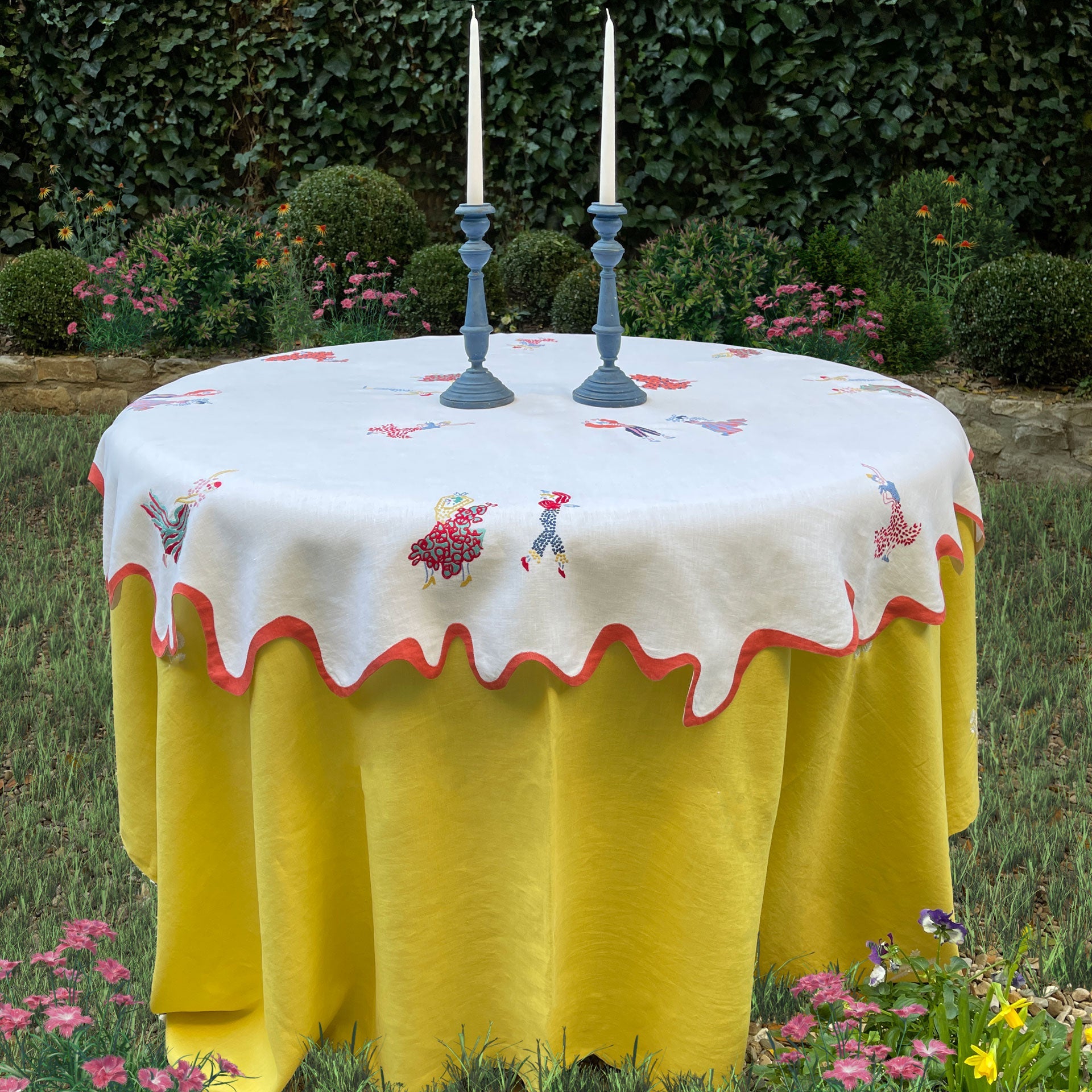 Julia B. Flamenco Tablecloth