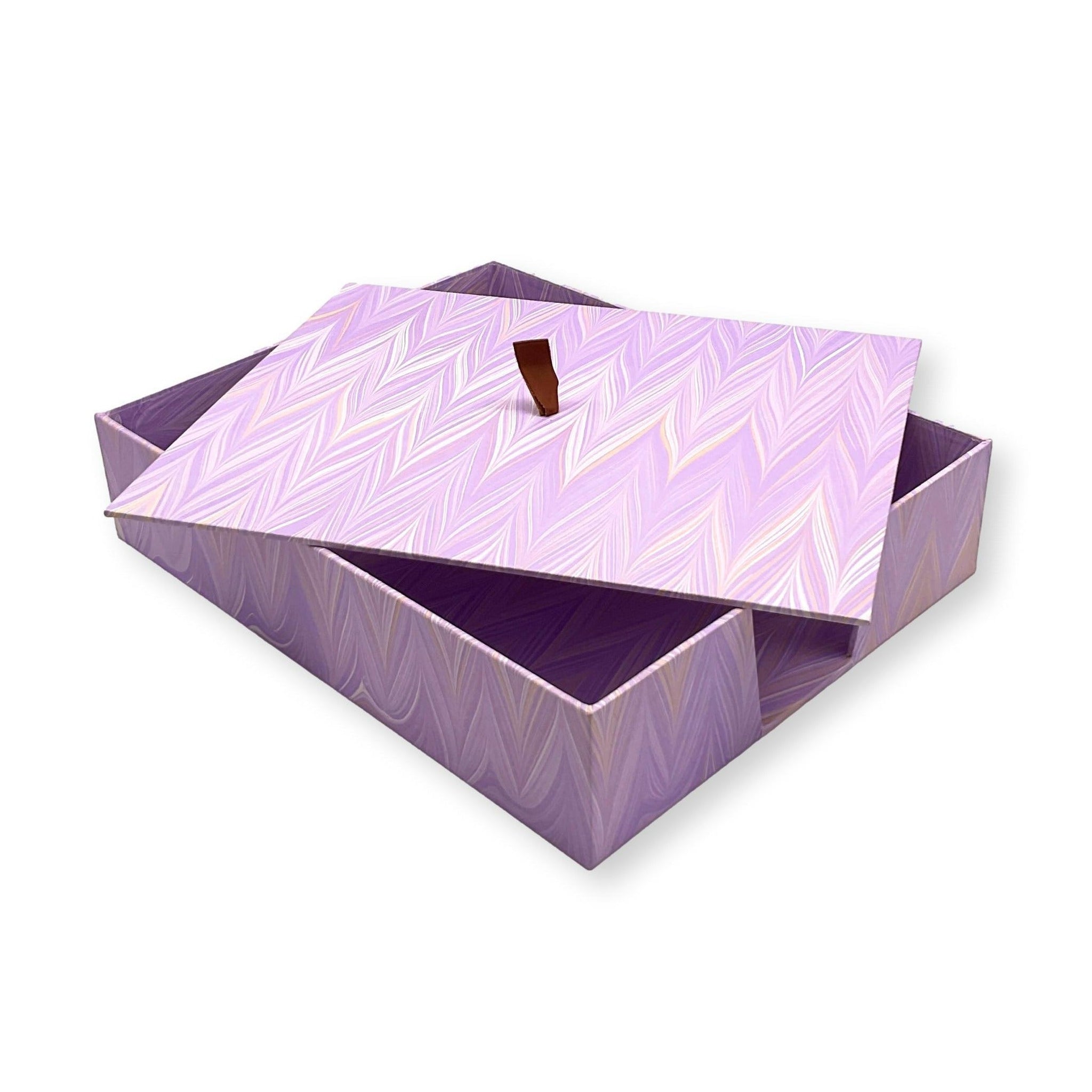 Julia B. Florentine Paper Box - Lilac