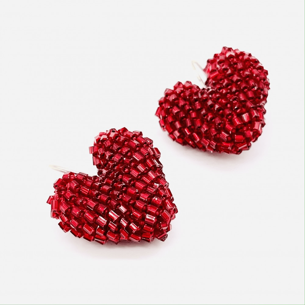 Julia B. Store Heart Earrings