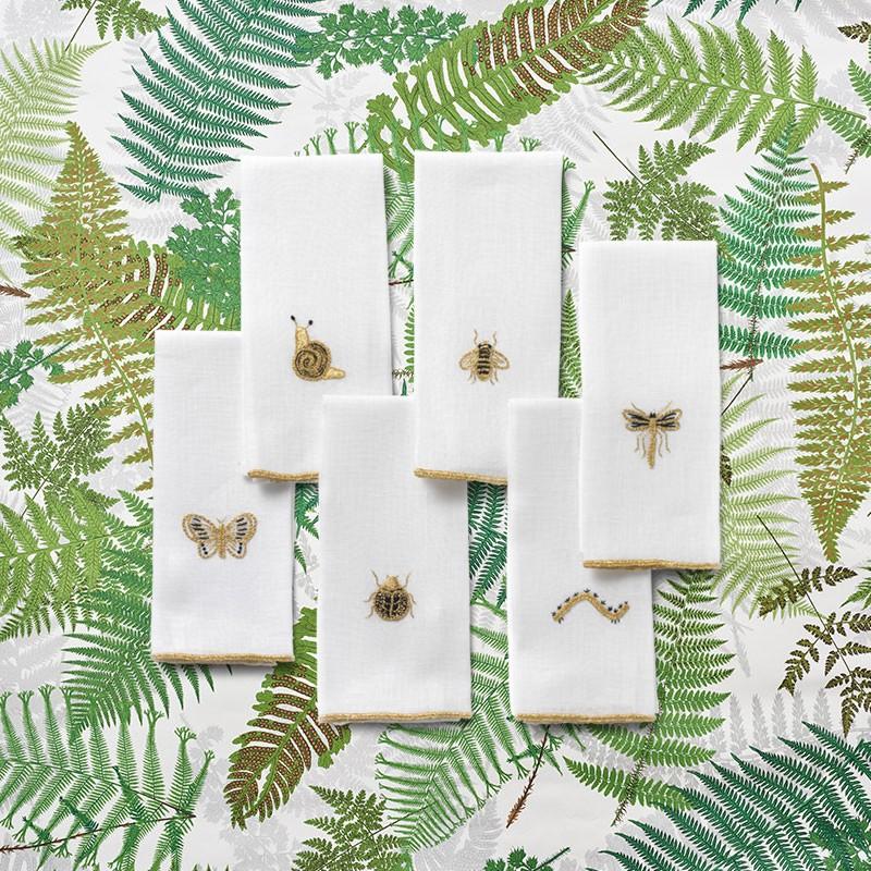 Insect Mini Guest Towels-Julia B. Casa