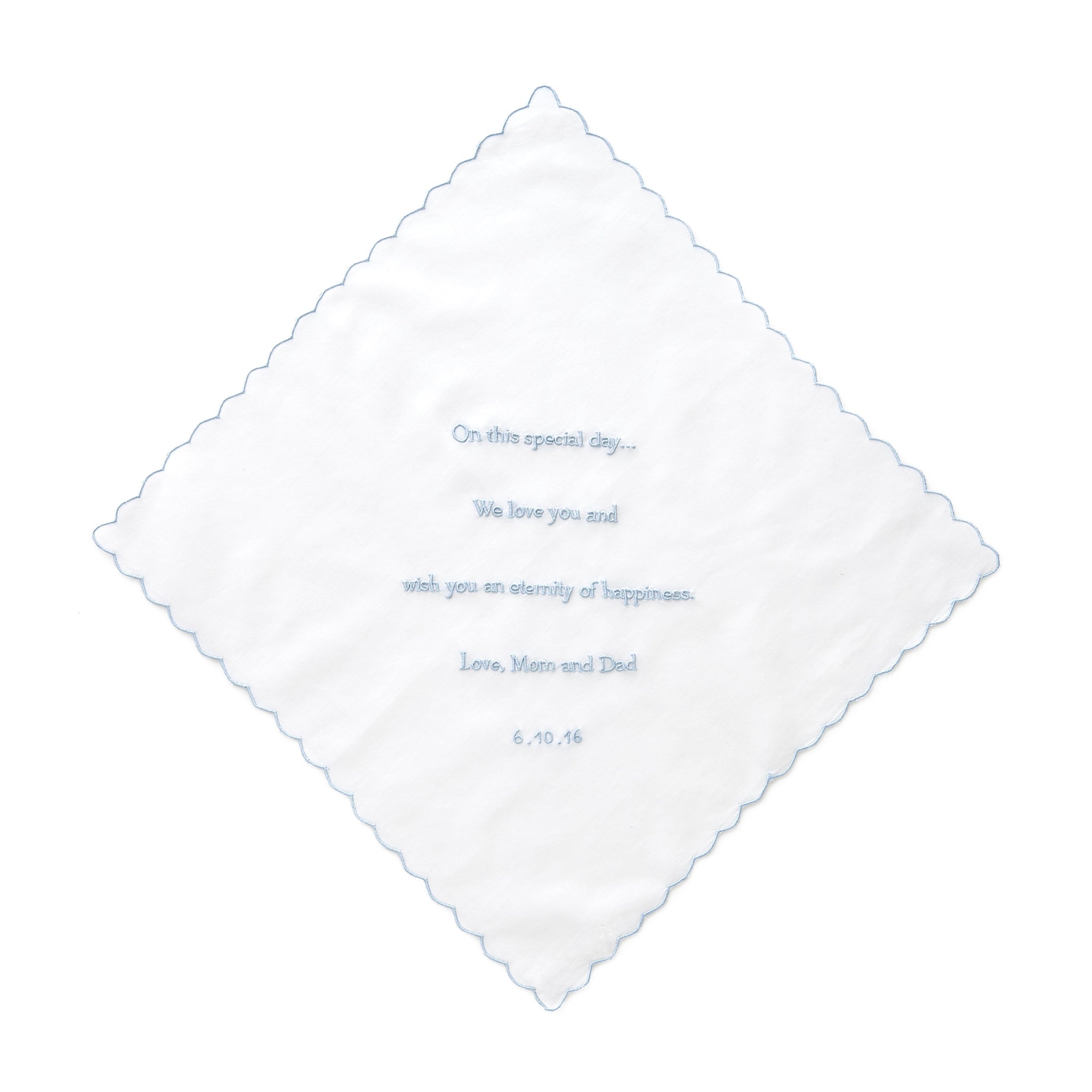 La Maison Brodee Message Hanky