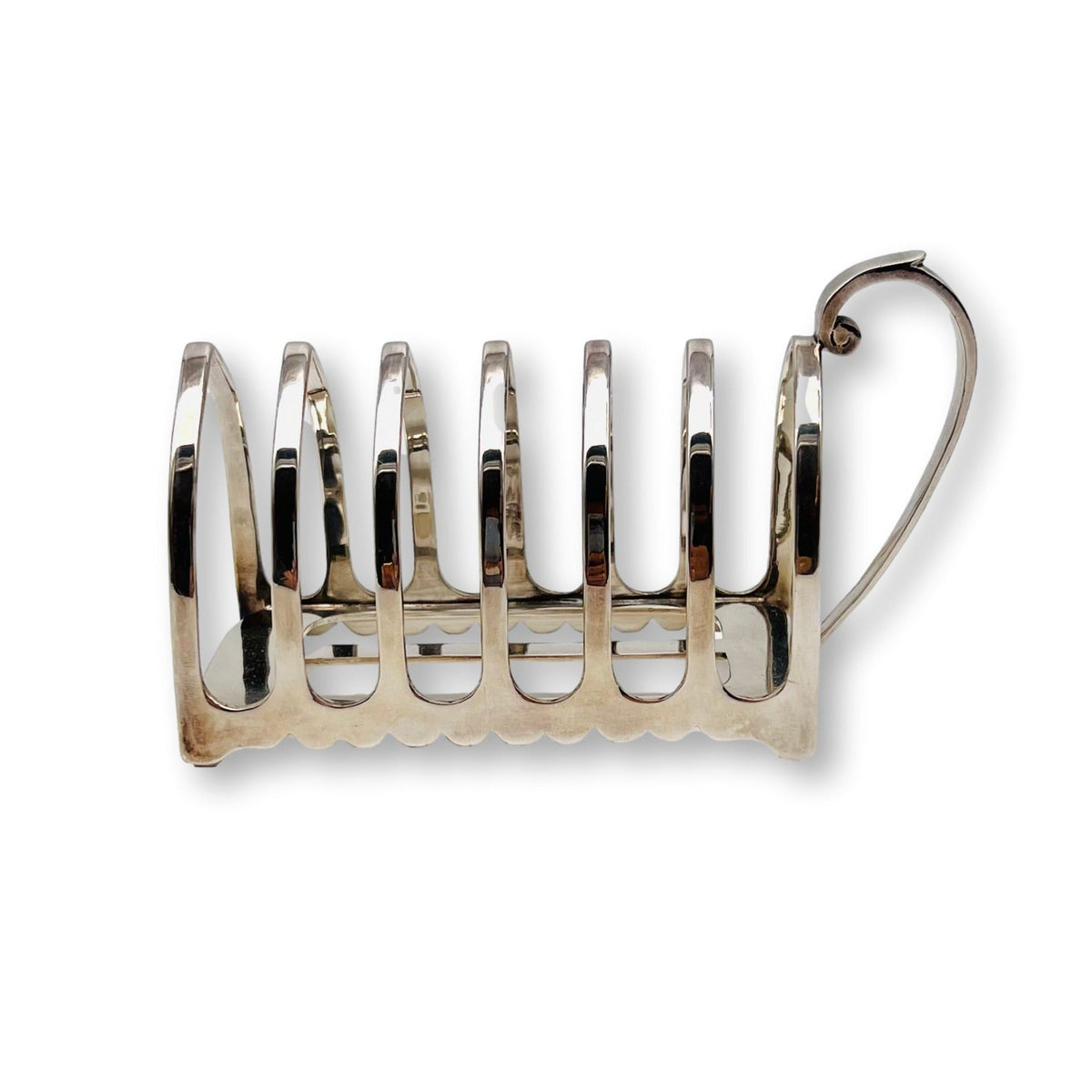 Mini Silver Toast Rack-Julia B. Casa