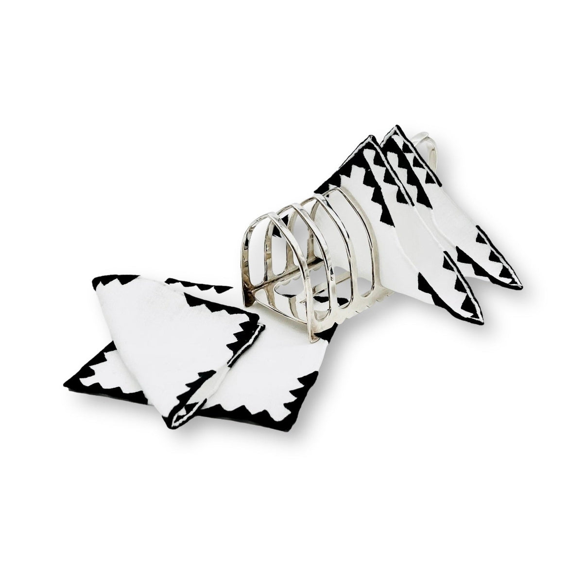 Mini Silver Toast Rack-Julia B. Casa