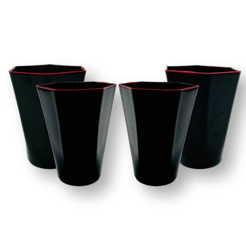 Murano Glass - Black & Red-Julia B. Casa