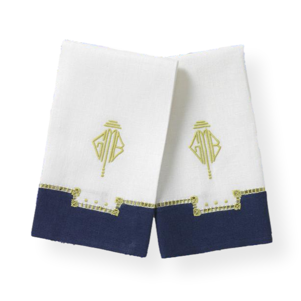 Nantes With Appliqué Guest Towels - Mini