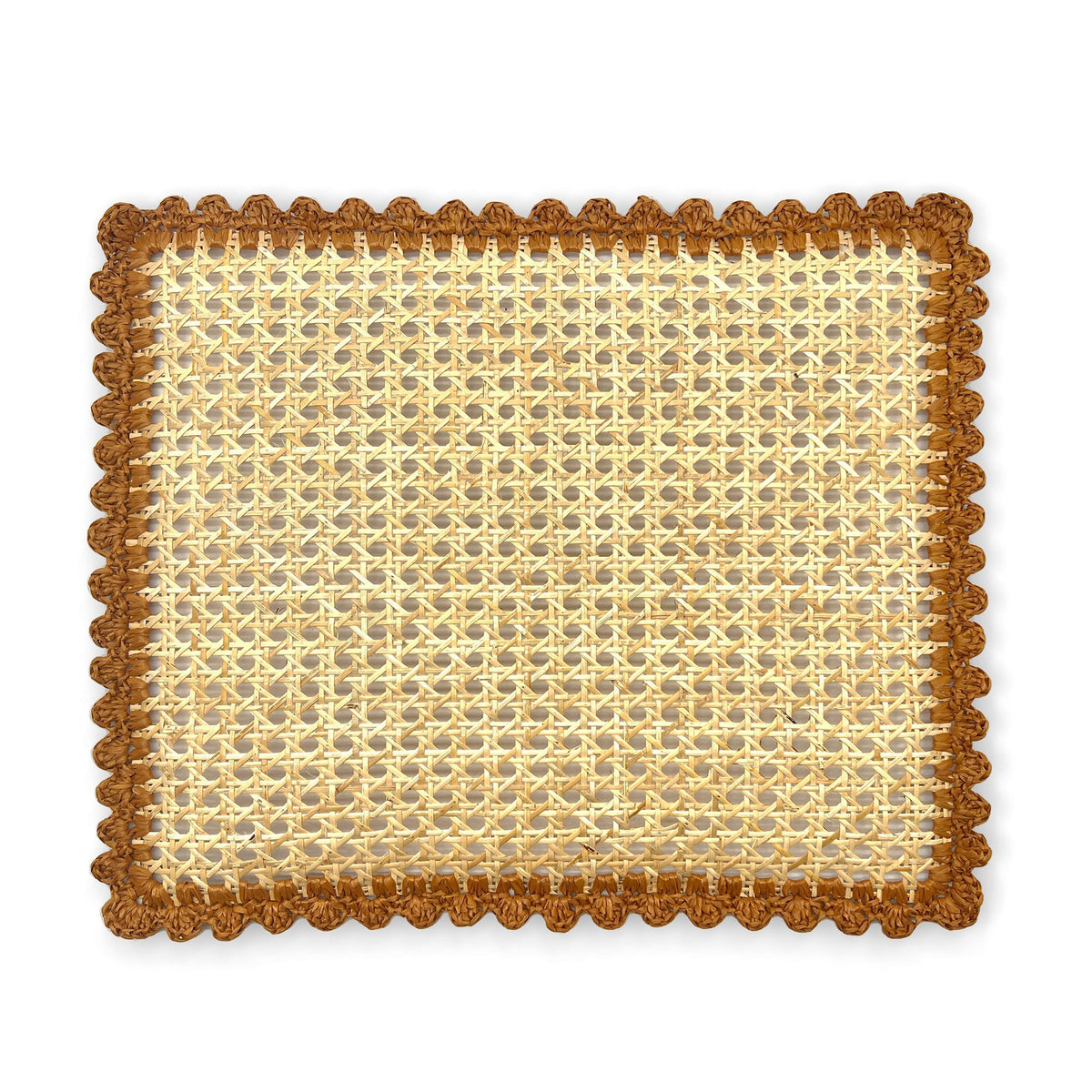 Paglia di Vienna Rectangular Placemat - Caramel