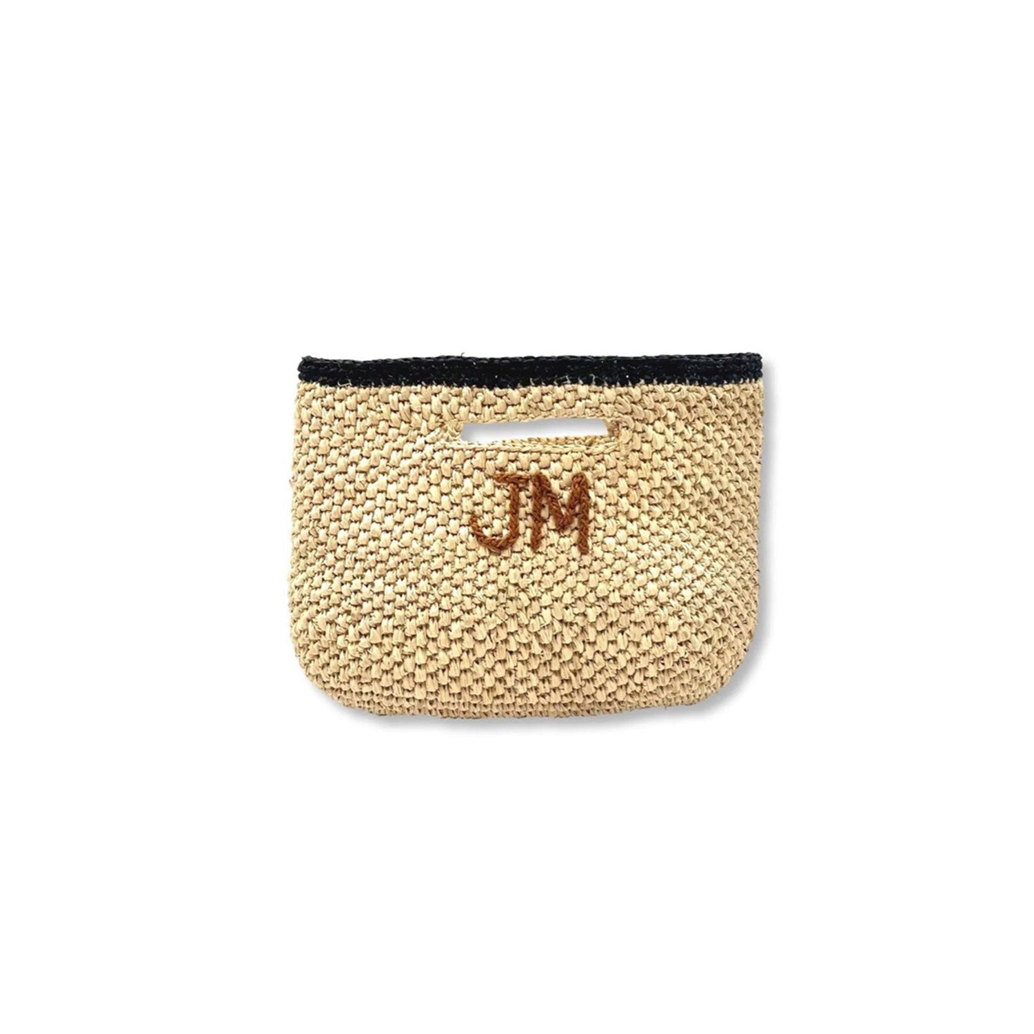 Paglia Pochette - Black & Mustard