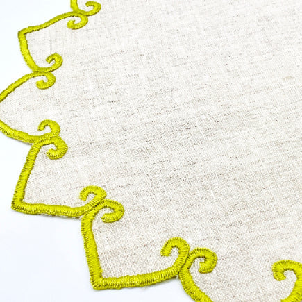 Palermo Bread Basket Liner-Julia B. Casa