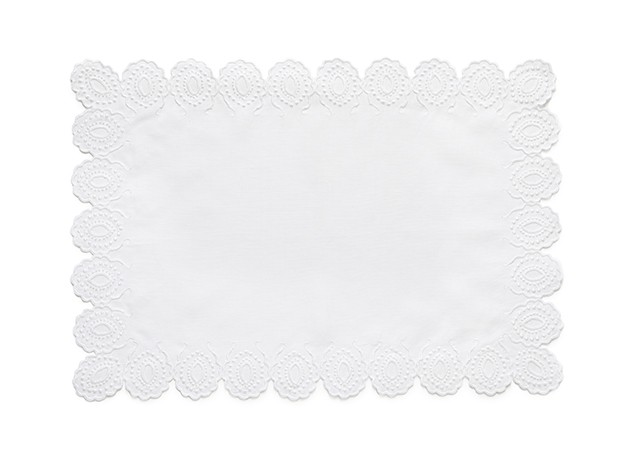 Peacock Place Setting - White-Julia B. Casa