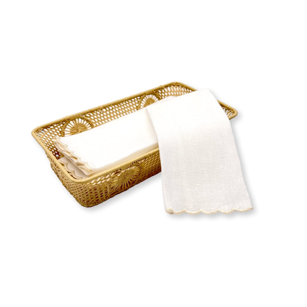 Pierre Mini Guest Towel - Beige-Julia B. Casa