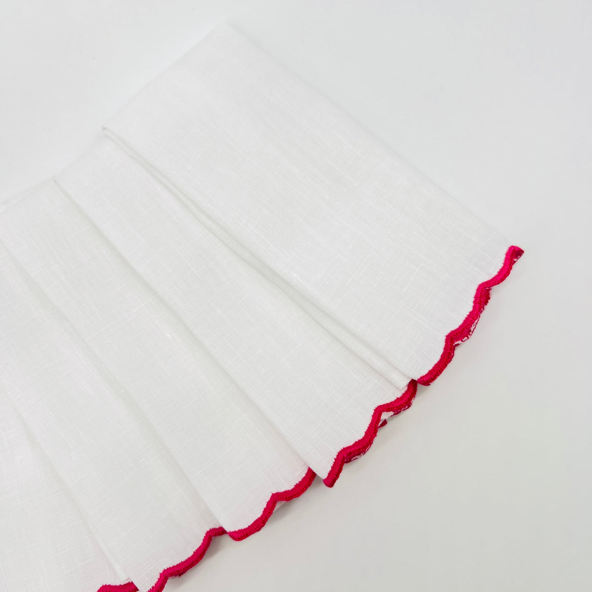 Julia B. Pierre Mini Guest Towel - Fuchsia