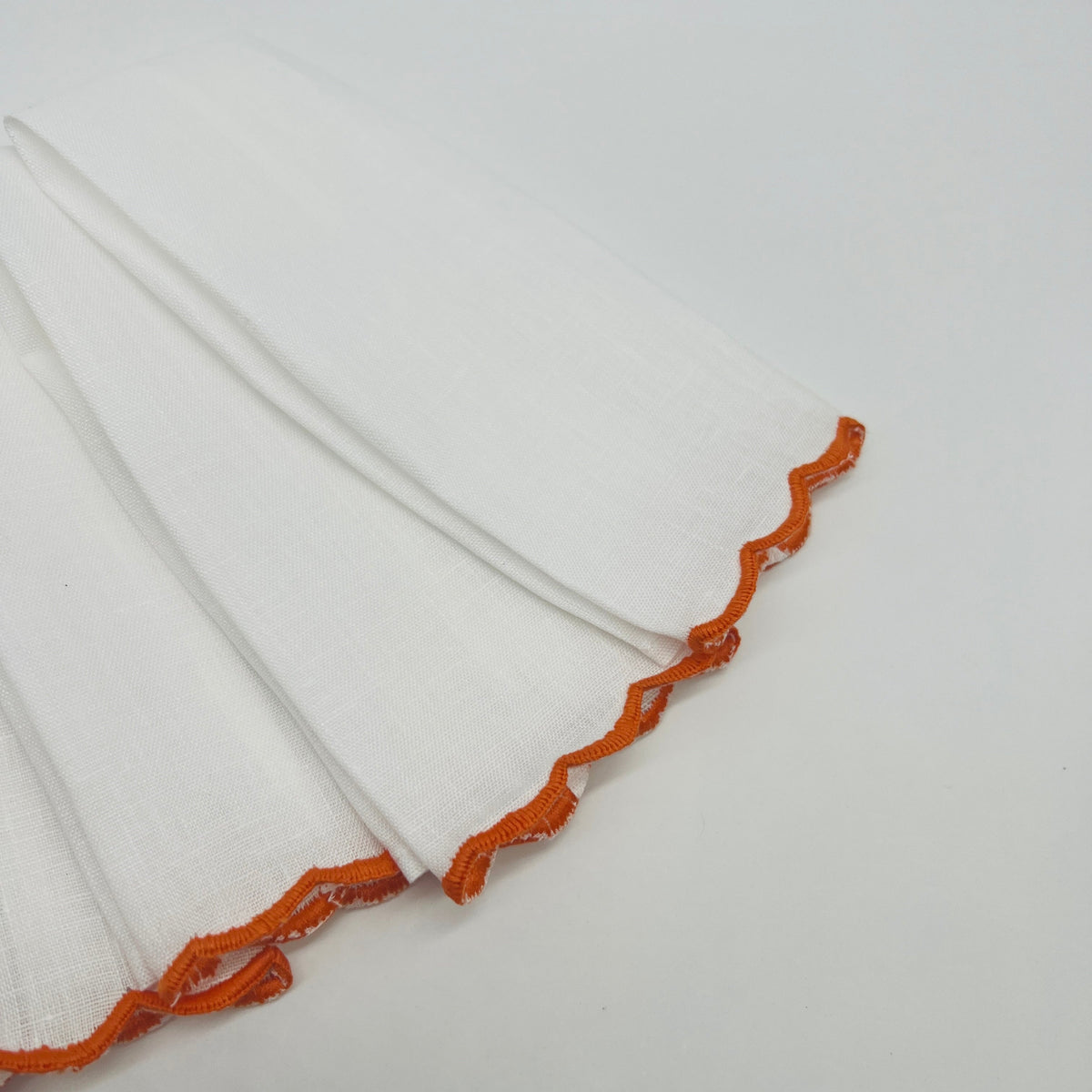 Julia B. Pierre Mini Guest Towel - Orange