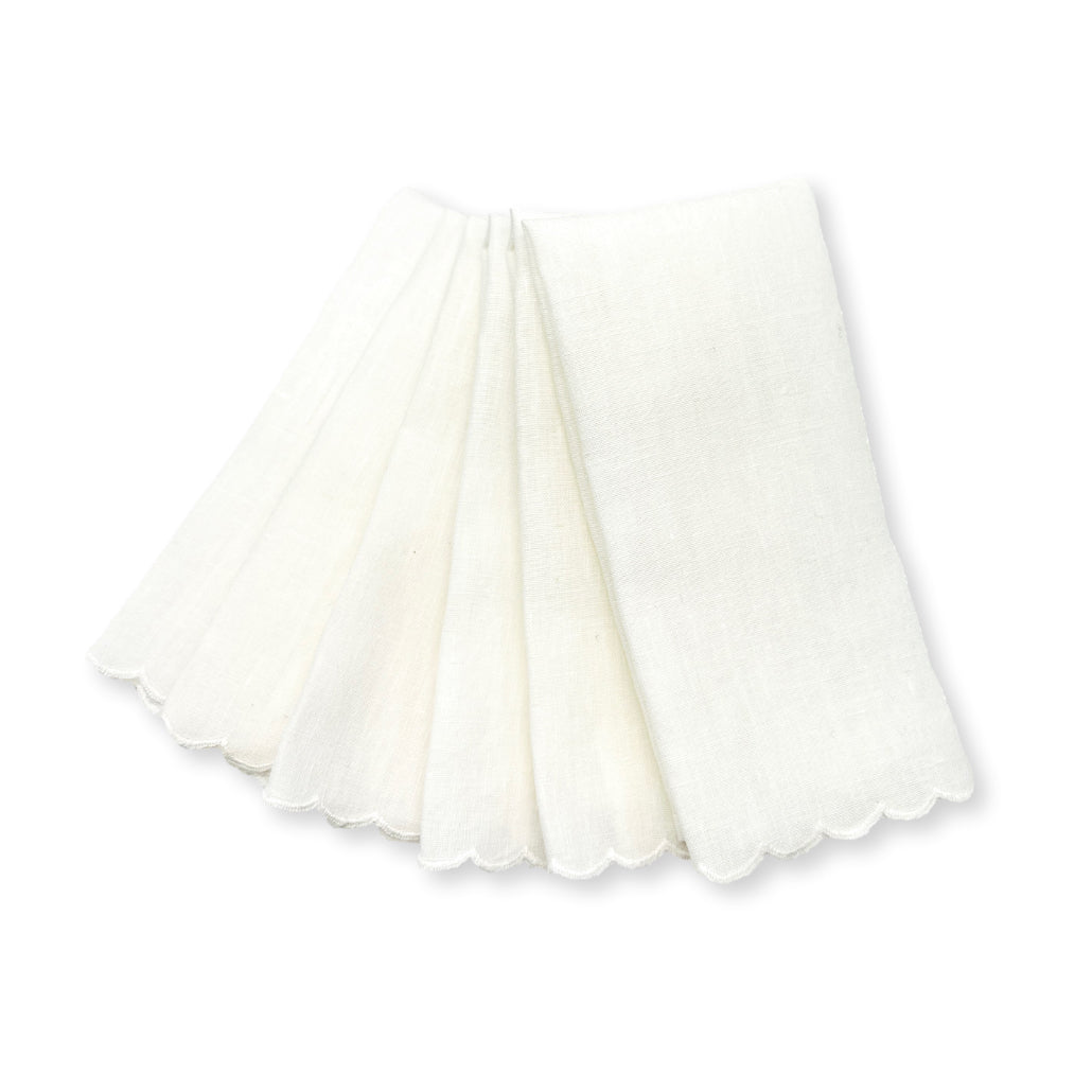Pierre Mini Guest Towel - White-Julia B. Casa