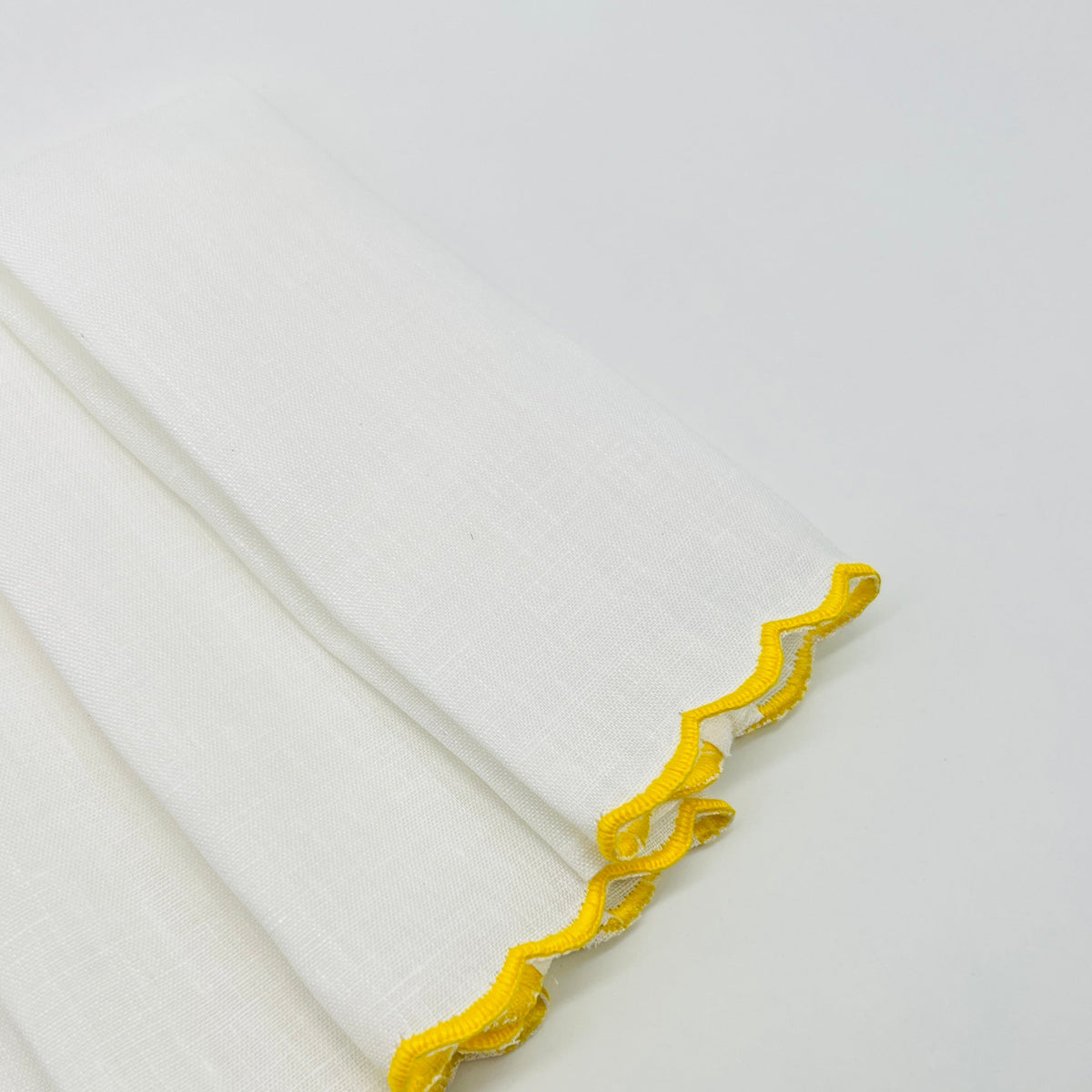 Julia B. Pierre Mini Guest Towel - Yellow