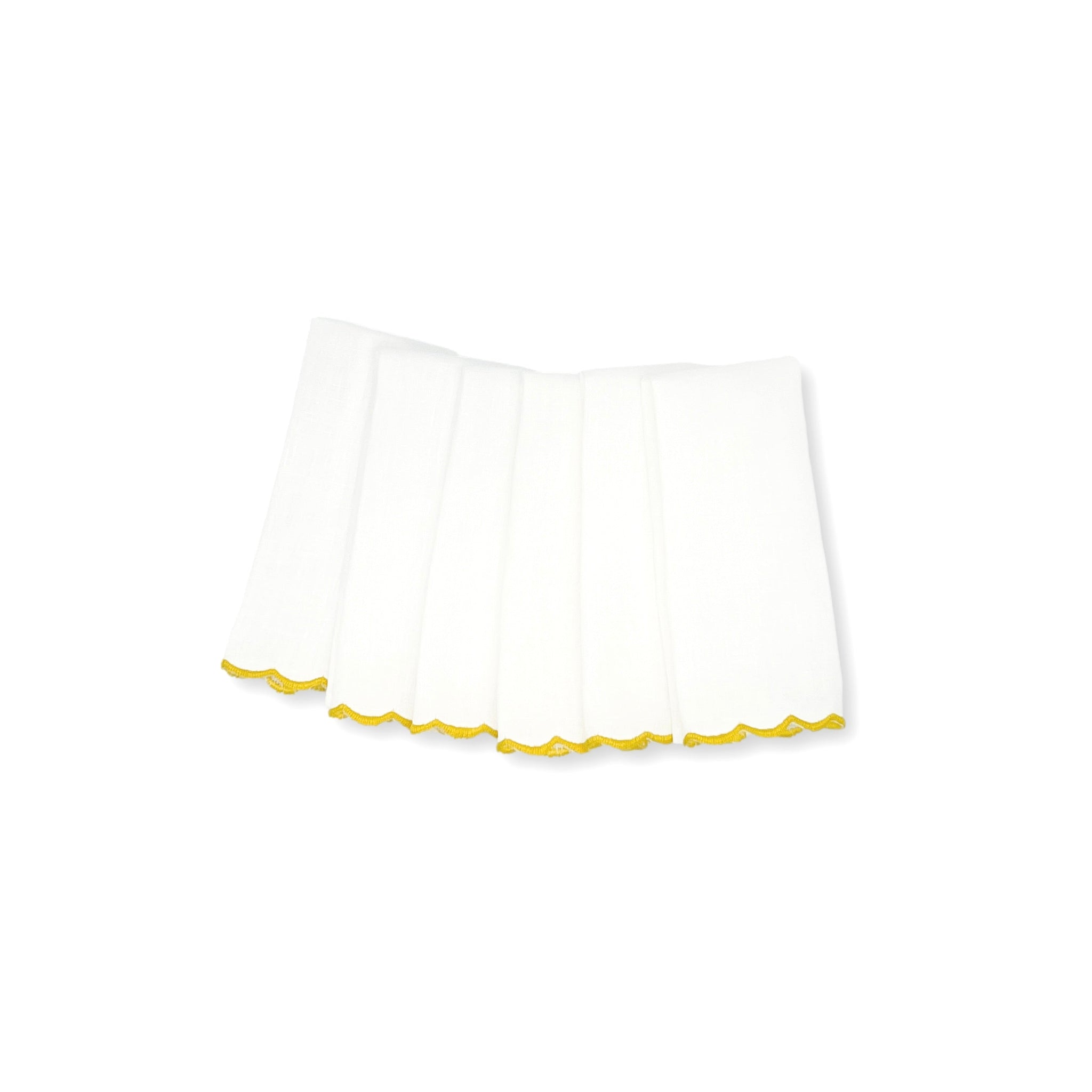 Pierre Mini Guest Towel - Yellow-Julia B. Casa