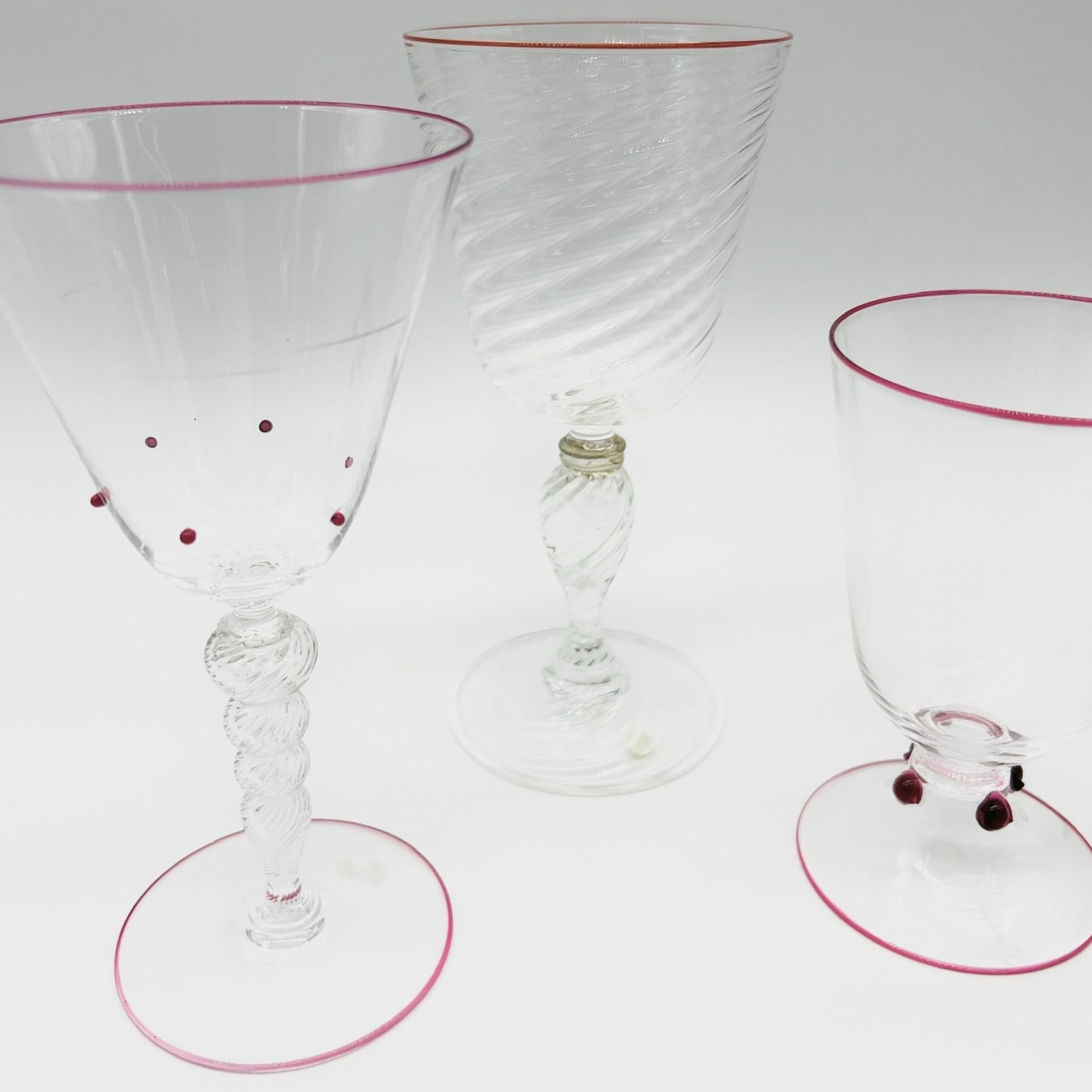 Pink Murano Glassware-Julia B. Casa