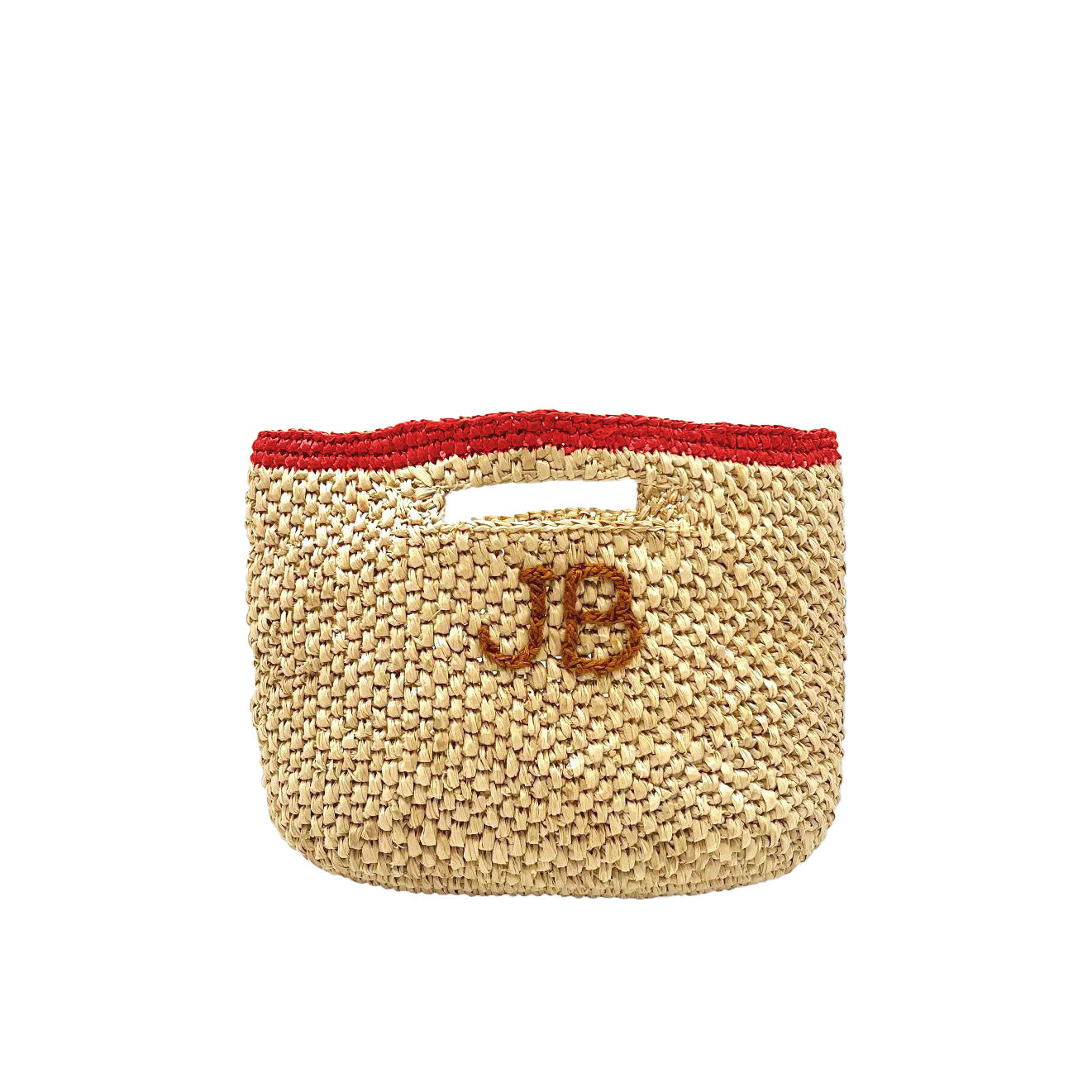 Paglia Pochette - Red & Black