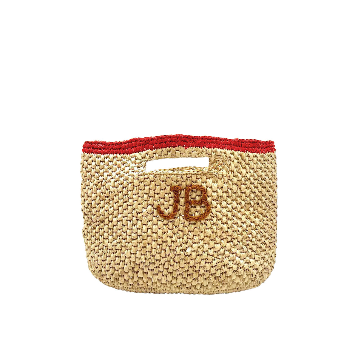 Paglia Pochette - Red & Black