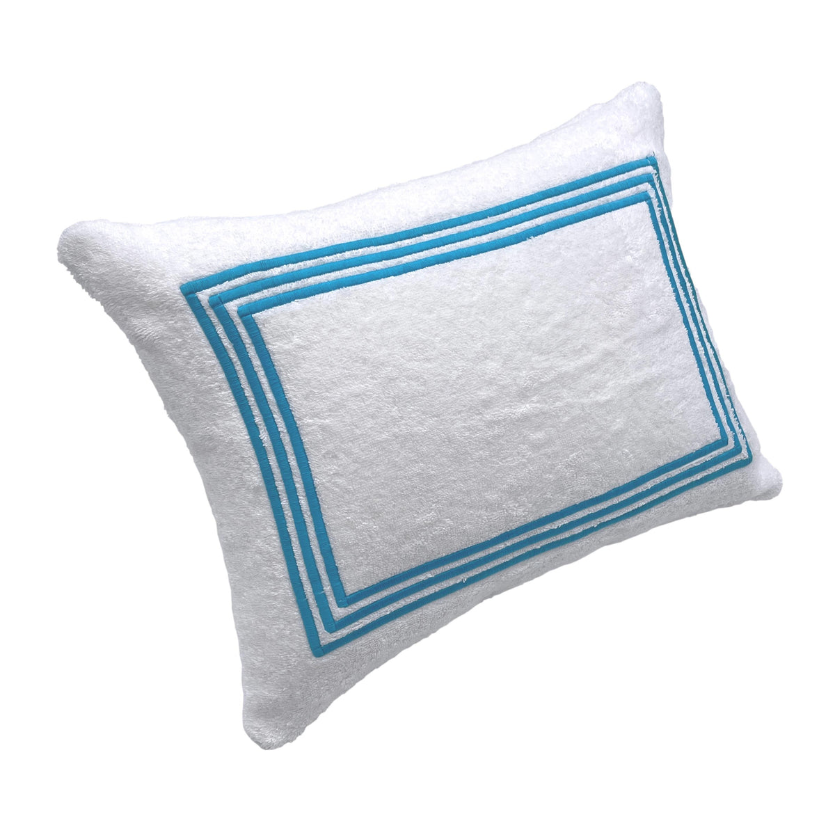 Portofino Boudoir Pillow - Turquoise-Julia B. Casa