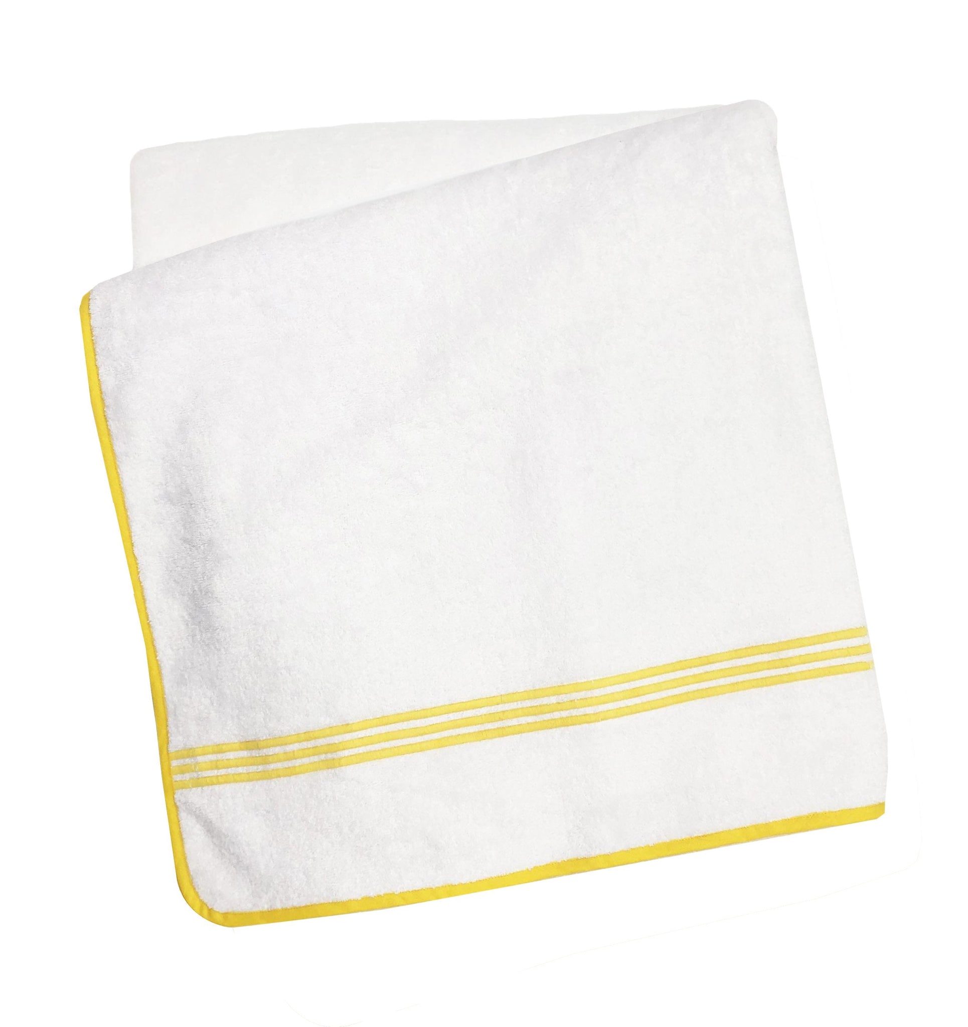 Portofino Pool Towel - Yellow-Julia B. Casa