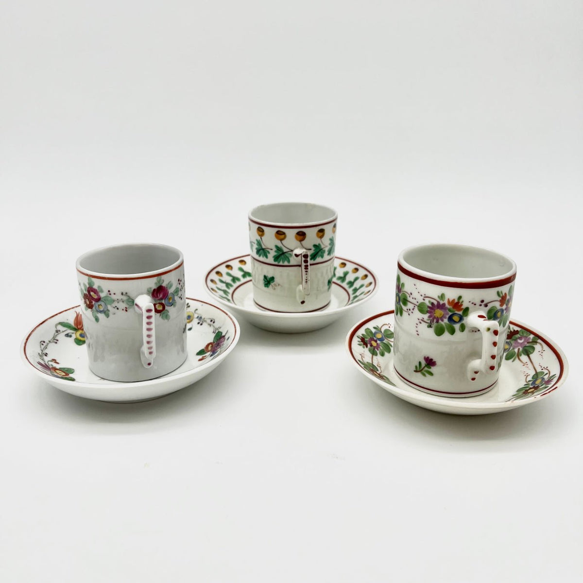 Richard Ginori Porcelain Coffee Cups-Julia B. Casa
