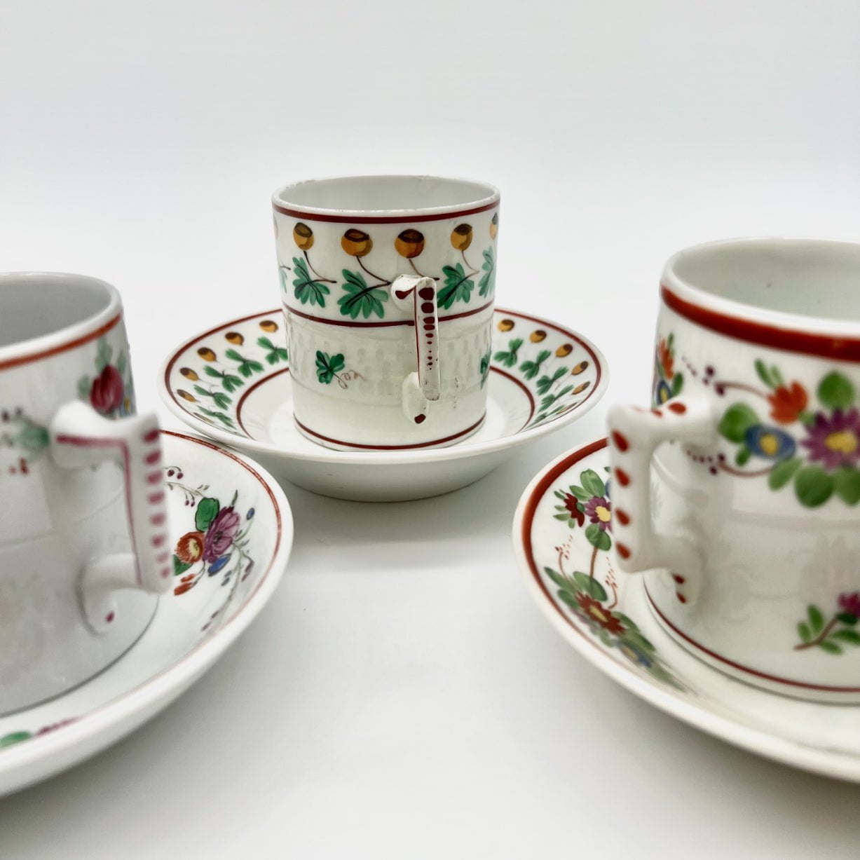 Ginori Porcelain Coffee Cups