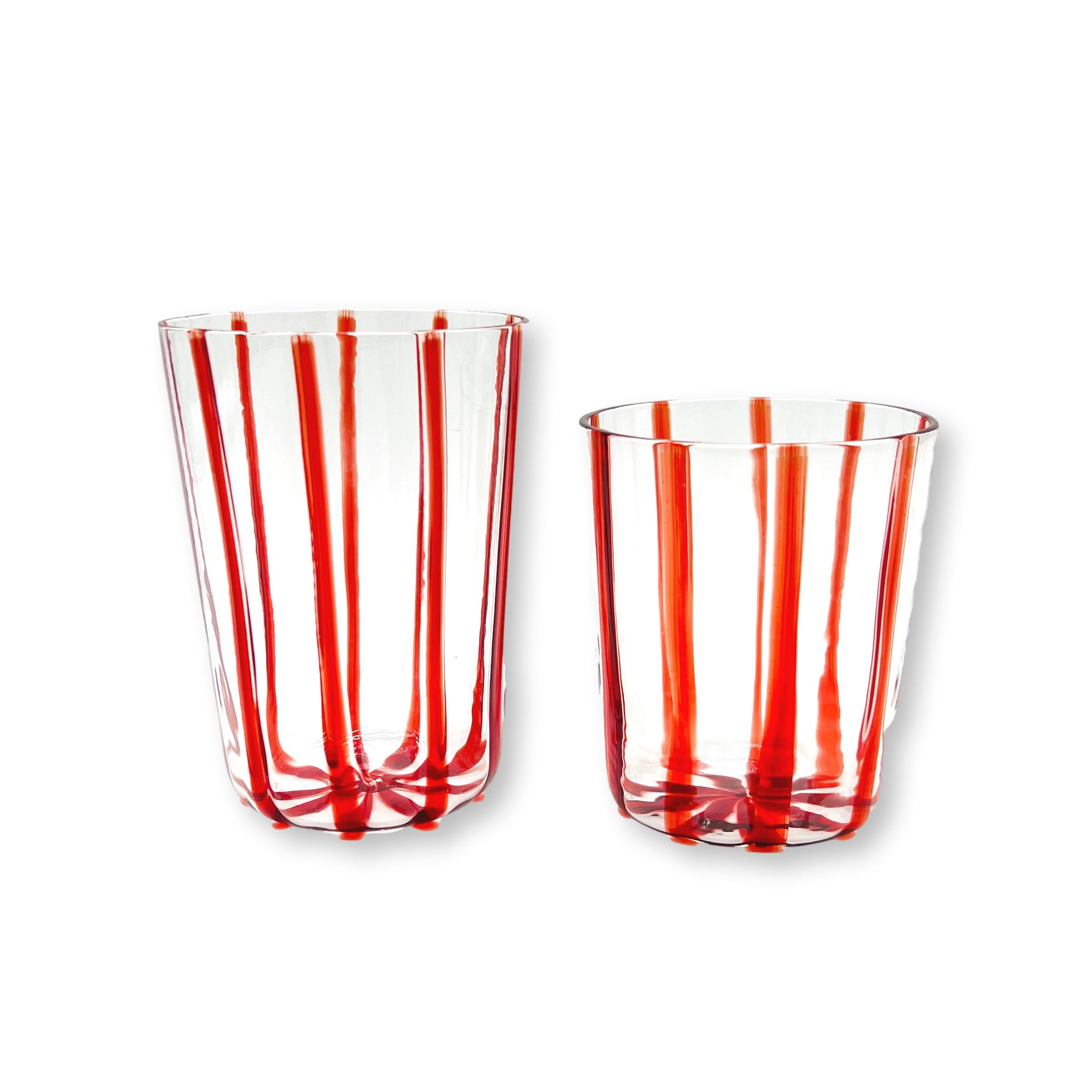 Riga Glasses - Red