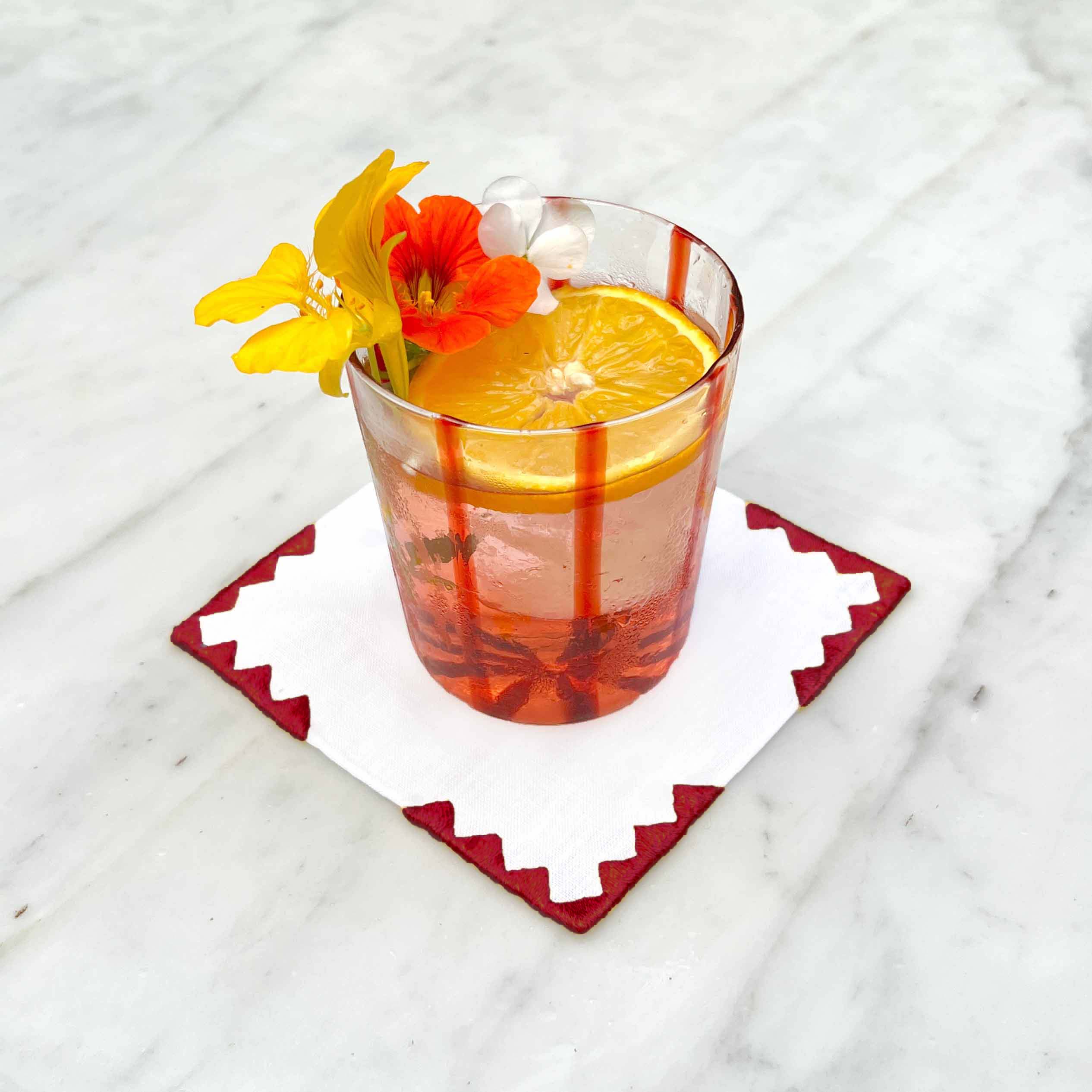 Riga Glasses - Red