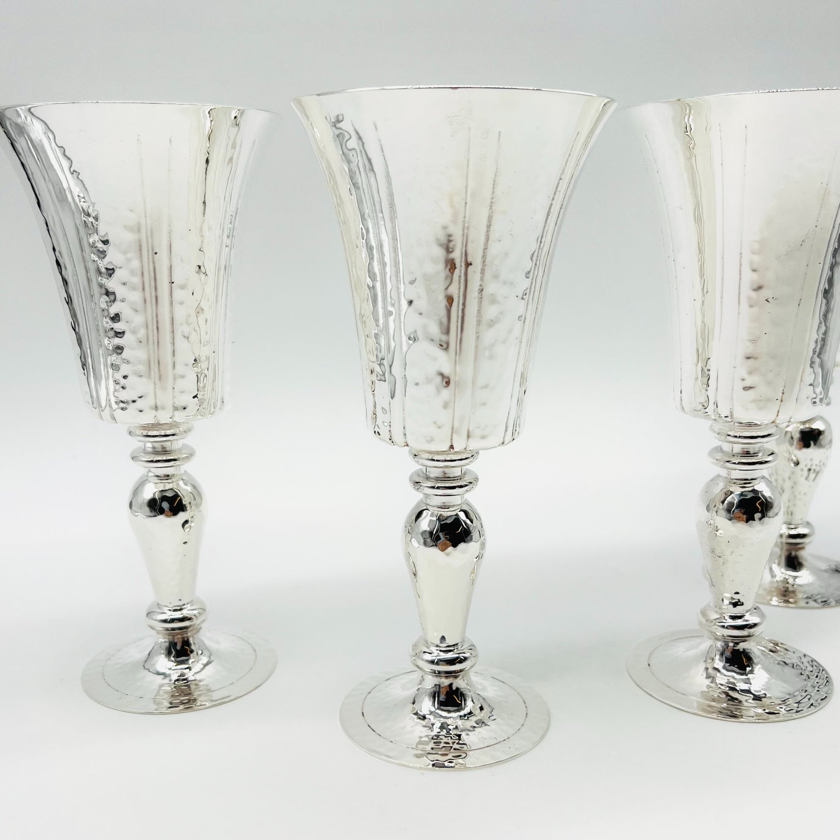 Silverplate Goblets-Julia B. Casa