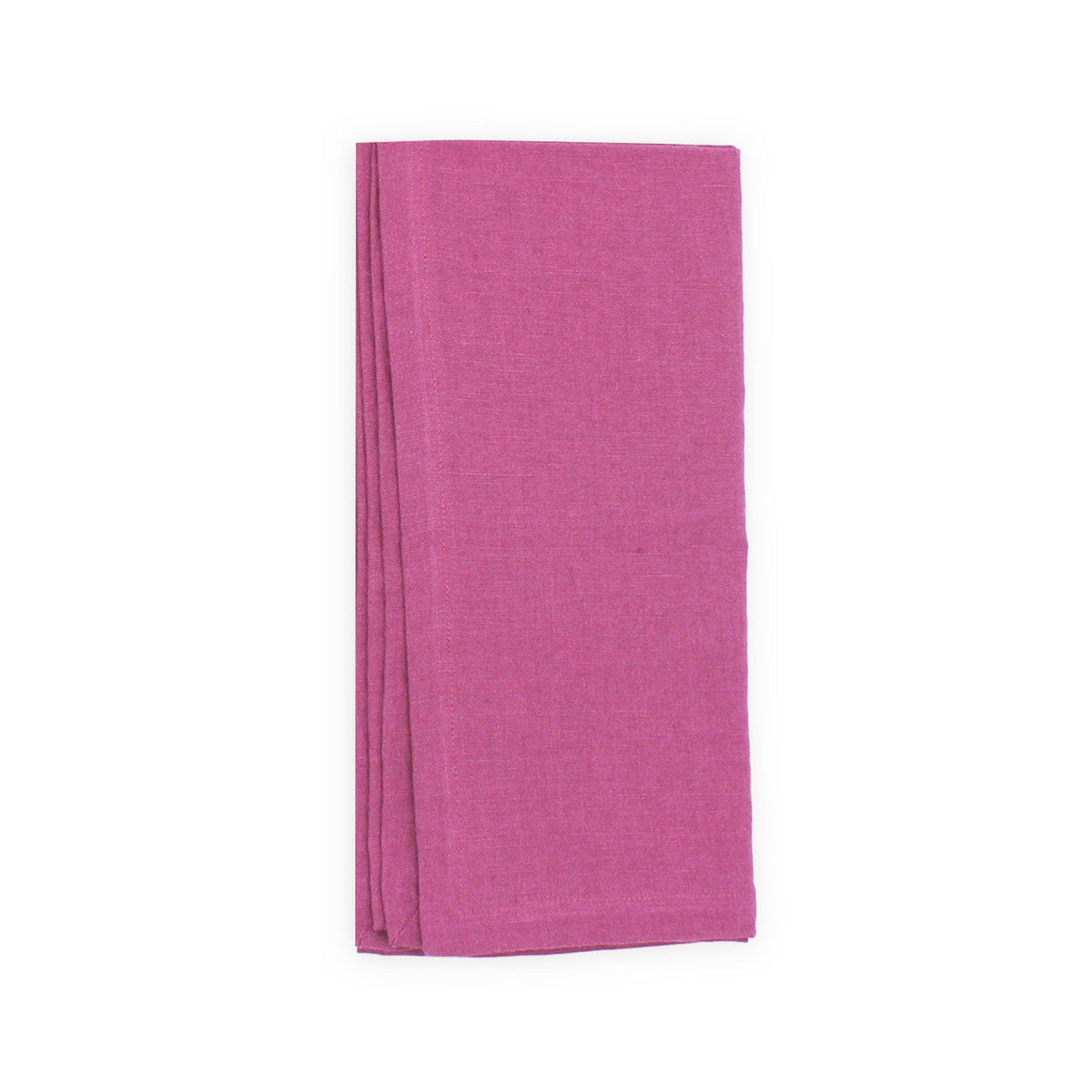 Stone Washed Dinner Napkins - Plum-Julia B. Casa