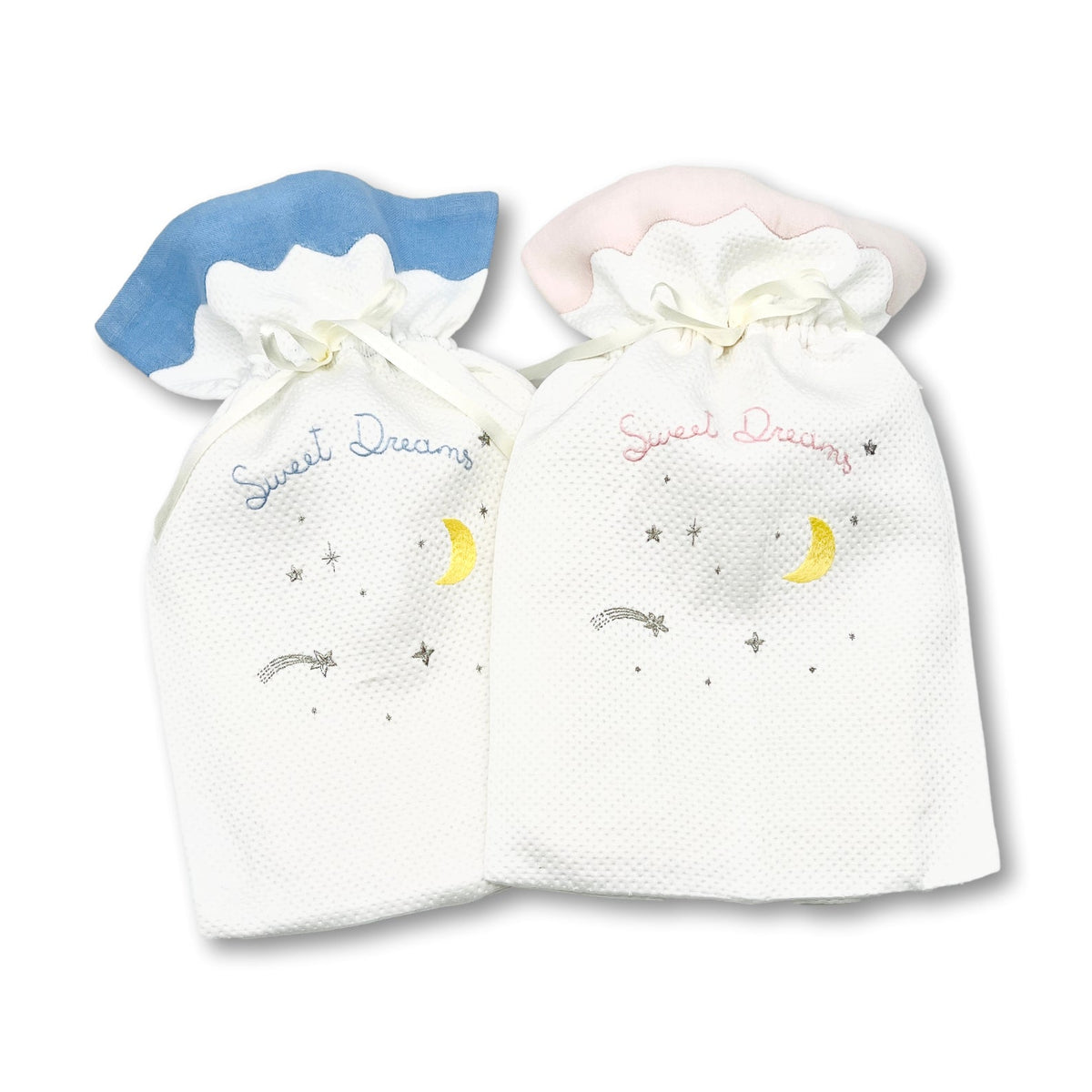 Sweet Dreams Water Bottle & Cover - Blue-Julia B. Casa