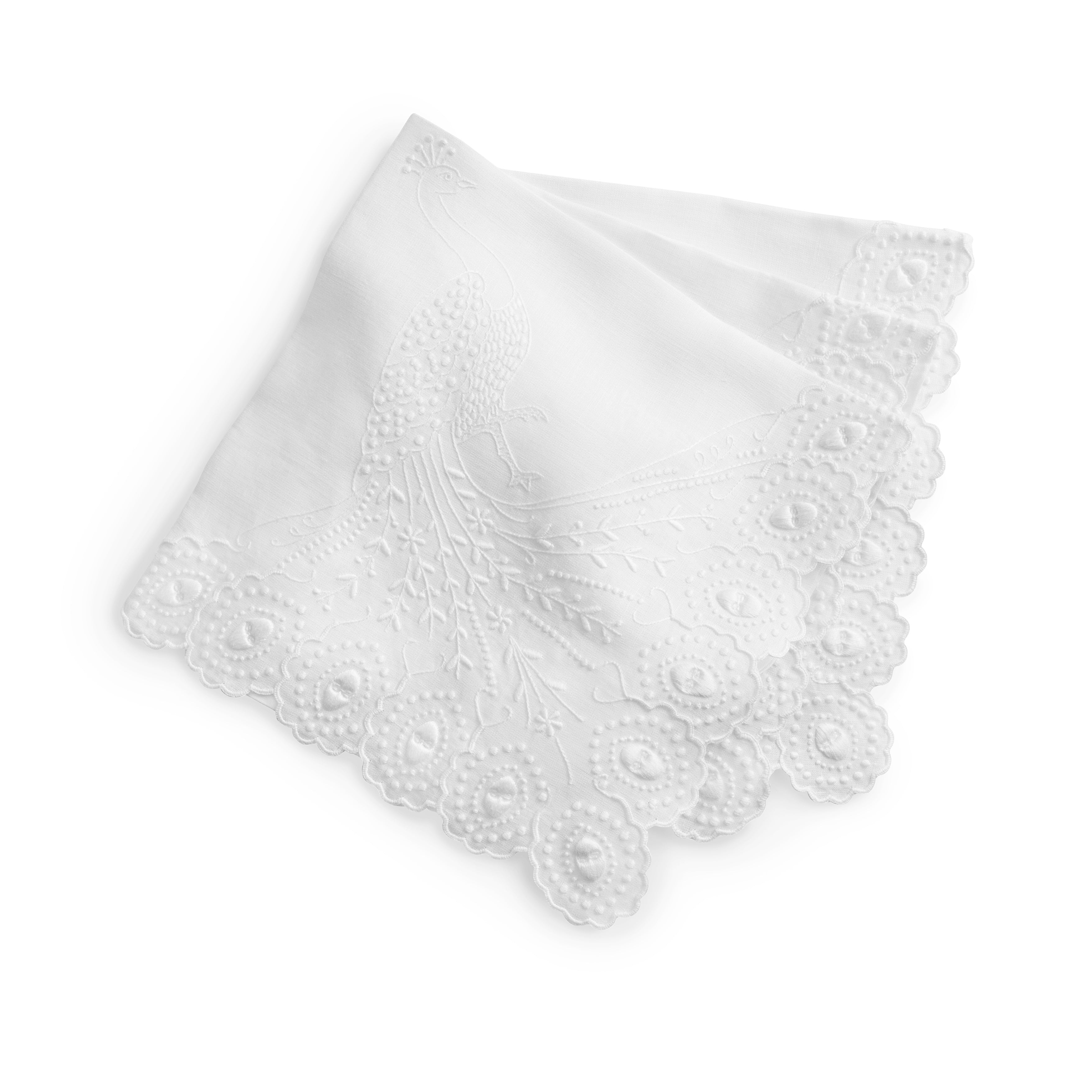 Peacock Dinner Napkins