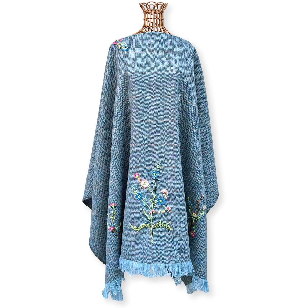 The Fiori di Campo Poncho-Blanket-Julia B. Casa