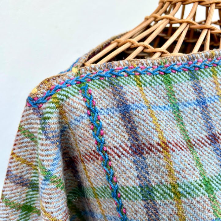 Julia B. The Heather Poncho-Blanket