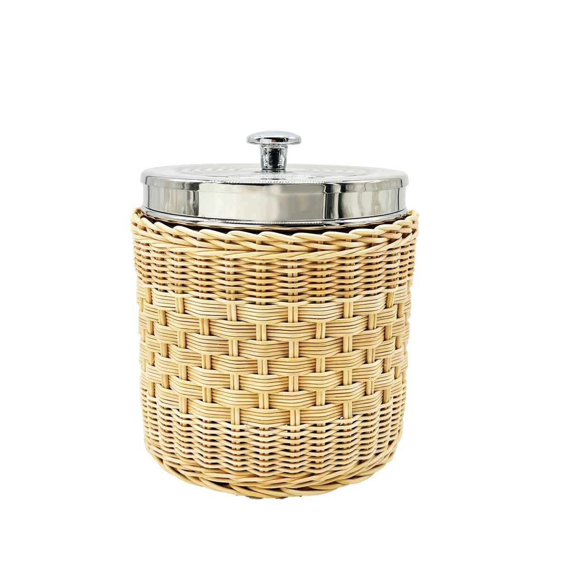 Wicker Ice Bucket-Julia B. Casa