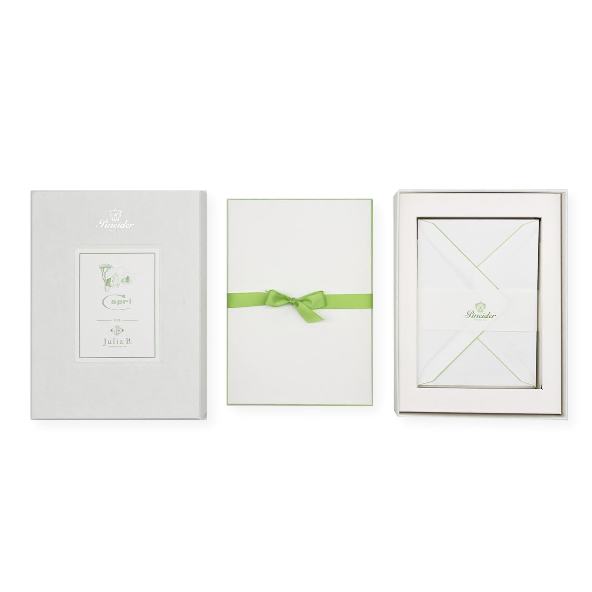 Capri Stationery - Grass Green-Julia B. Casa